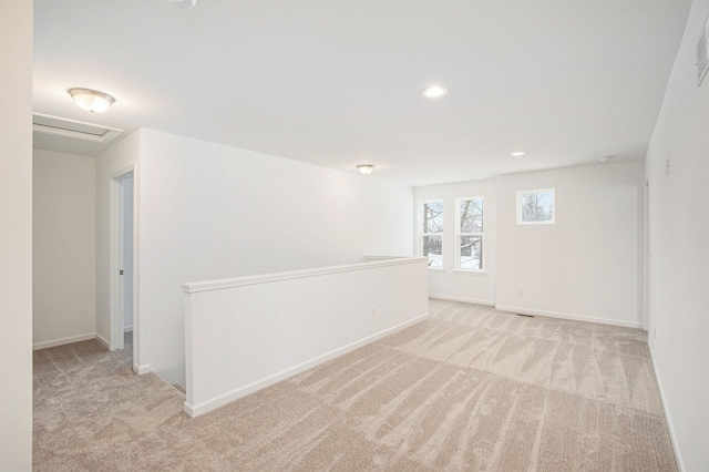 72180 Van Dyke, Bruce, MI 48065 - carpeted spare room with baseboards and recessed lighting