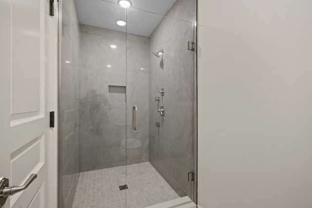 full bath with a stall shower