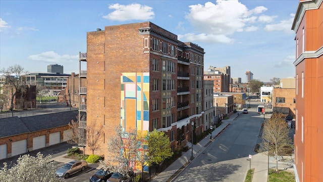 78 Watson St Unit 13, Detroit, MI 48201 - view of building exterior featuring a city view