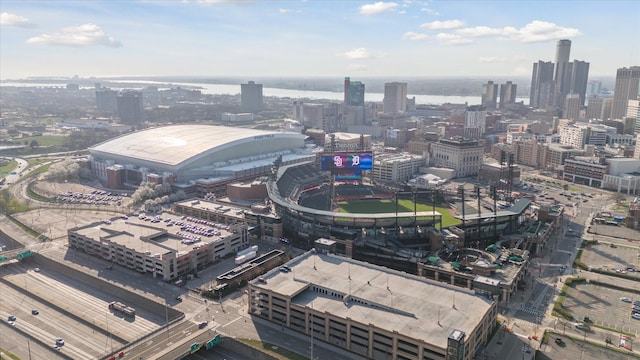 78 Watson St Unit 13, Detroit, MI 48201 - aerial view with a city view