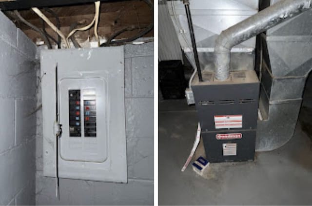 utilities with electric panel