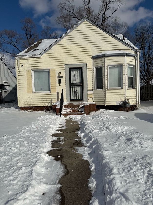 view of bungalow