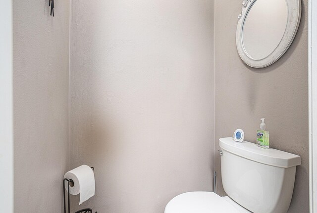 bathroom with toilet