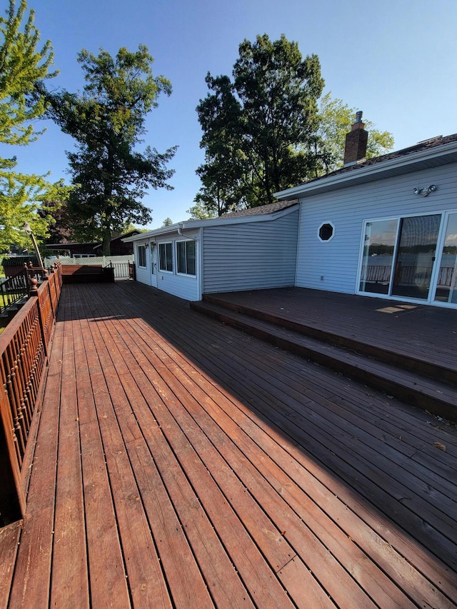 view of deck