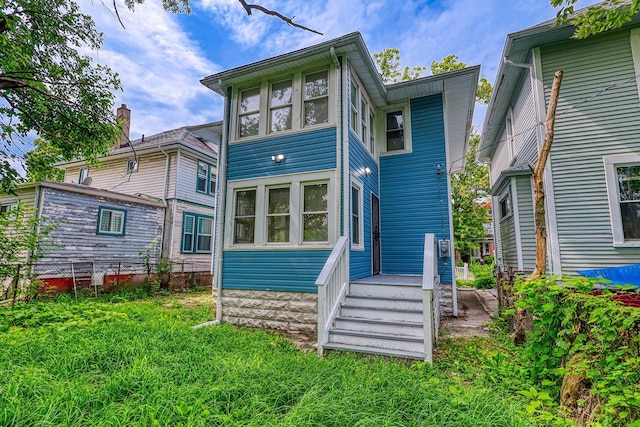 view of rear view of house