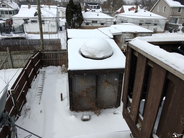 exterior details with fence