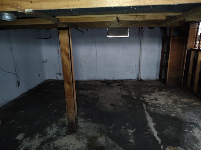 18401 Justine St, Detroit, MI 48234 - view of unfinished basement