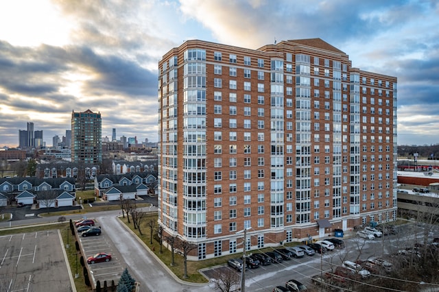 view of property featuring a city view