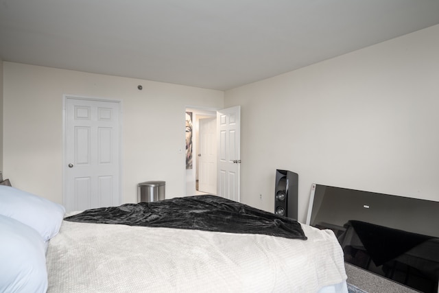 bedroom featuring carpet floors