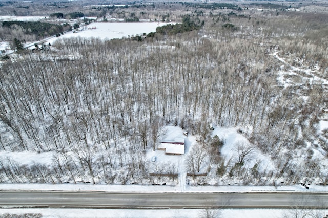 6619 M 18, Coleman, MI 48618 - view of snowy aerial view