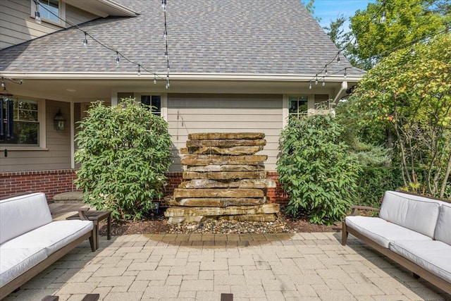 view of patio / terrace featuring outdoor lounge area