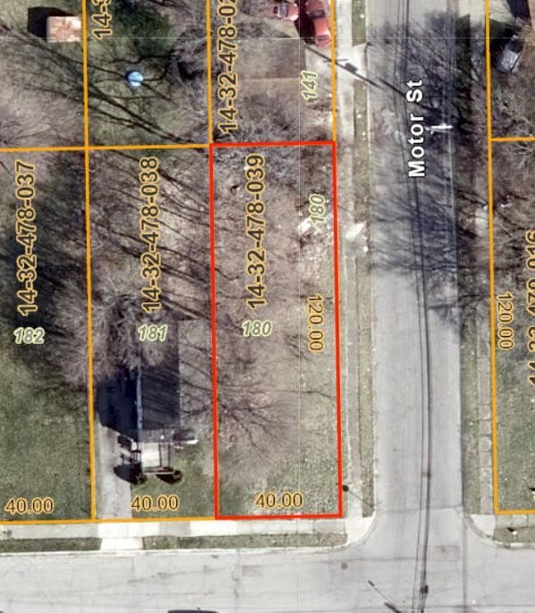 248 Hughes Ave, Pontiac MI, 48341 land for sale