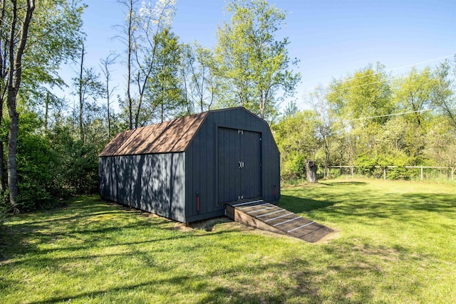 4898 Mount Morris Rd, Columbiaville, MI 48421 - view of shed