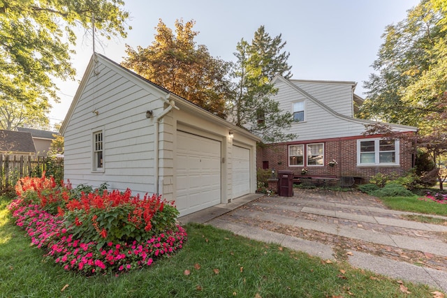 view of front of home featuring brick siding