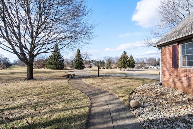 view of yard