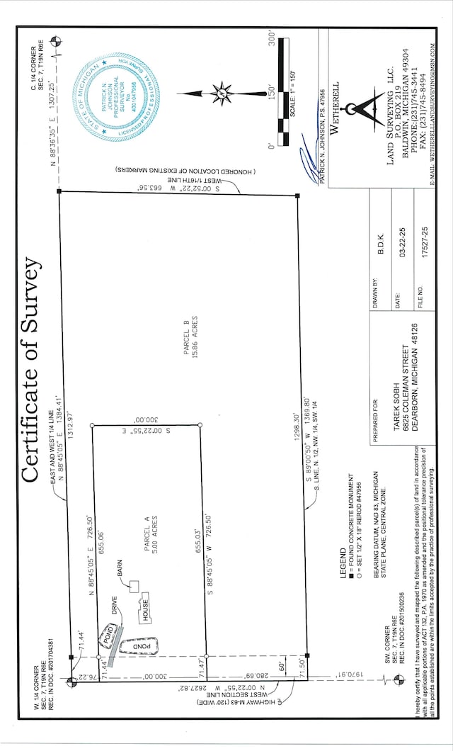 755 S M65 Rd, Twining, MI 48766 - map / location