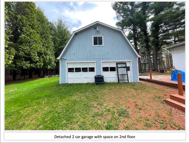 755 S M65 Rd, Twining, MI 48766 - view of detached garage