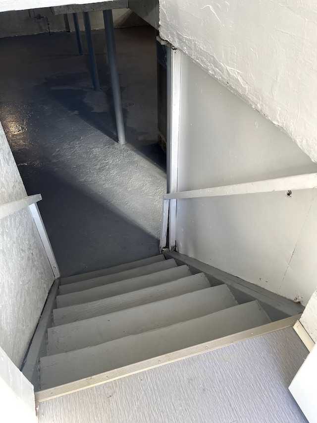 view of staircase