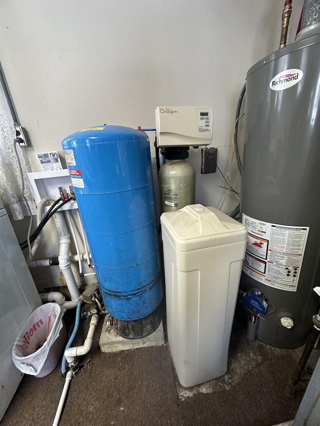 utilities featuring water heater