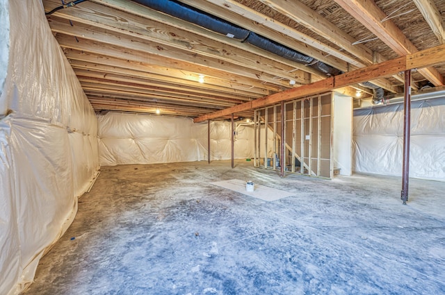 5124 Huggins Rd, Michigan Center, MI 49254 - view of basement