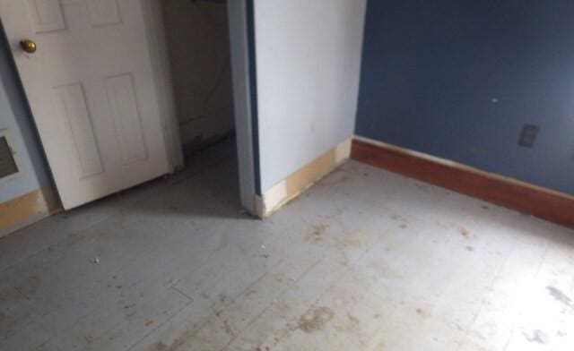 interior space with baseboards