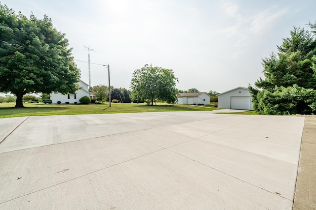 view of road