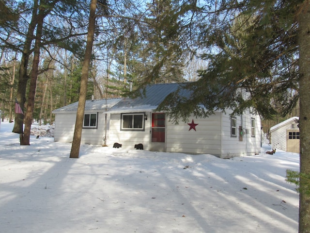 view of ranch-style house