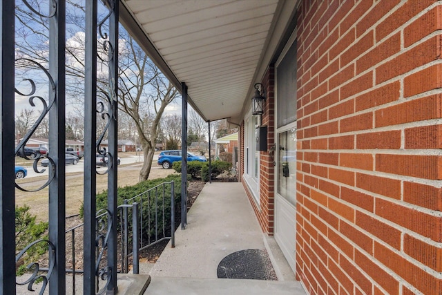 view of patio / terrace featuring a porch