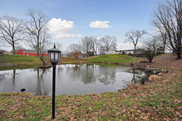 view of water feature