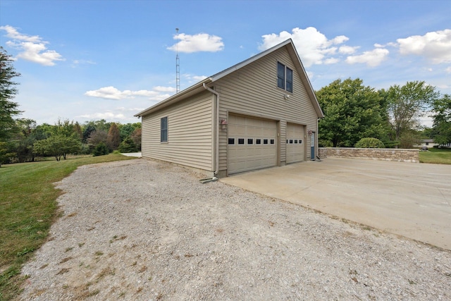 view of home's exterior