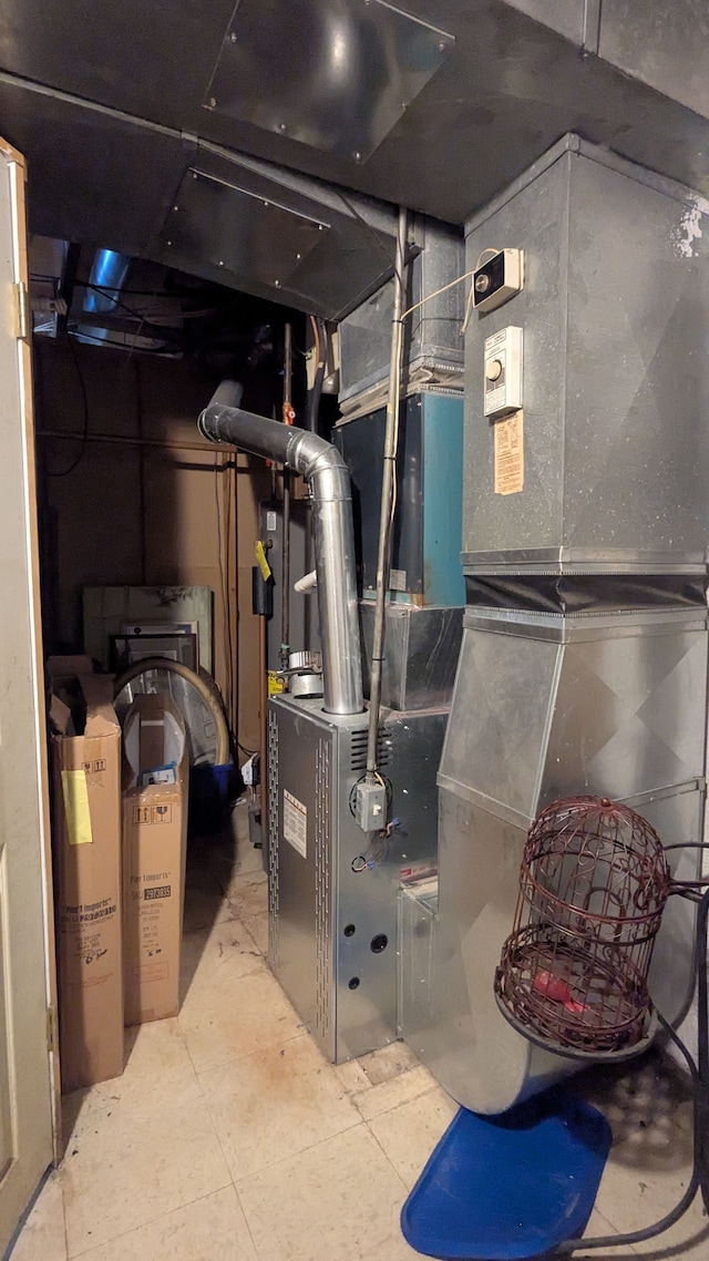 view of utility room