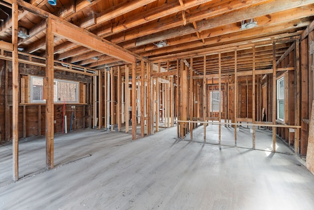 miscellaneous room with a wealth of natural light