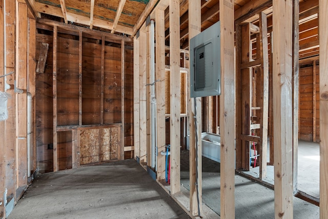 miscellaneous room with electric panel