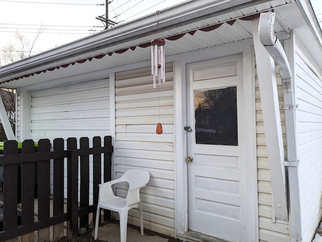 view of property entrance