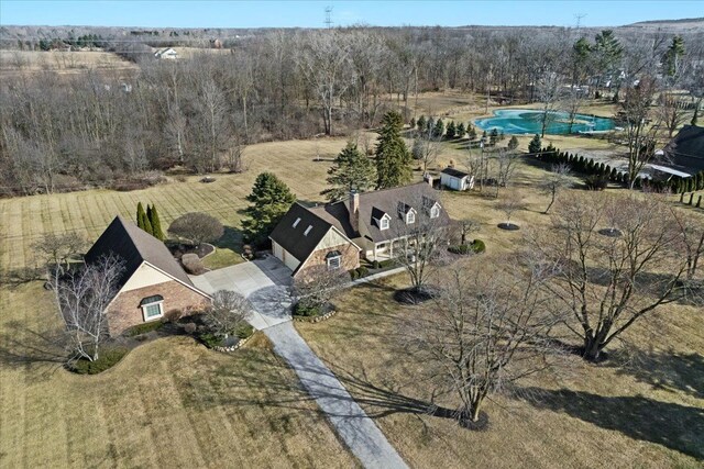 aerial view