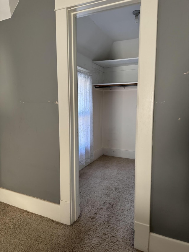 view of closet