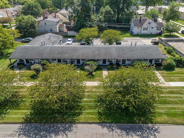 birds eye view of property featuring a residential view