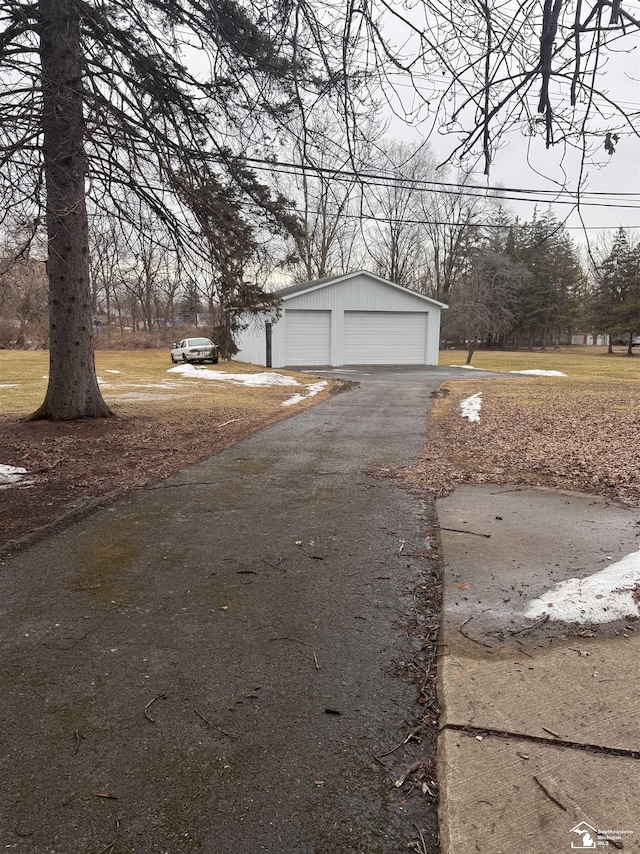 view of street featuring driveway