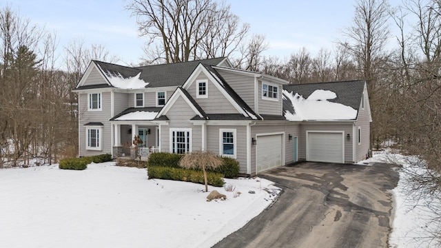 view of front of home with driveway