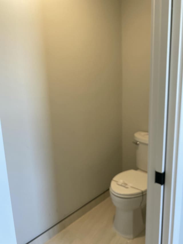 bathroom with toilet