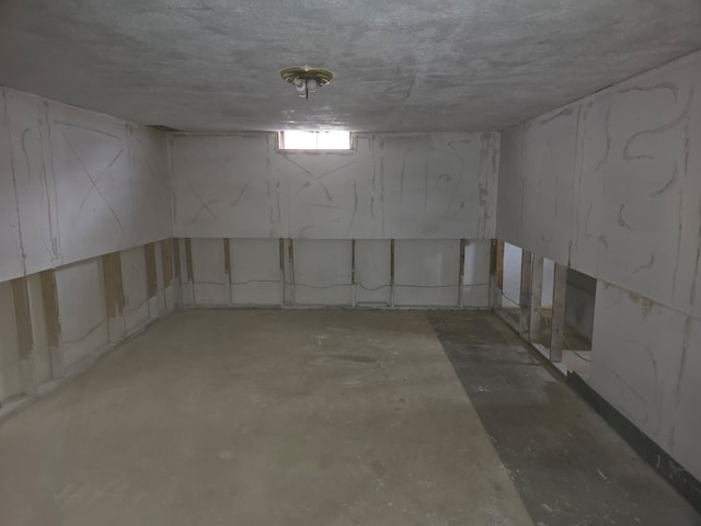 view of basement