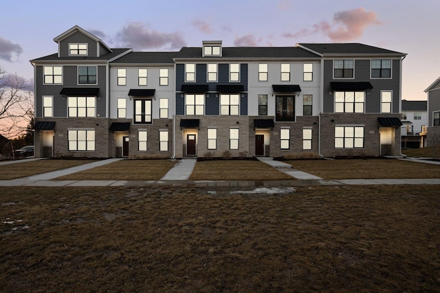 view of townhome / multi-family property