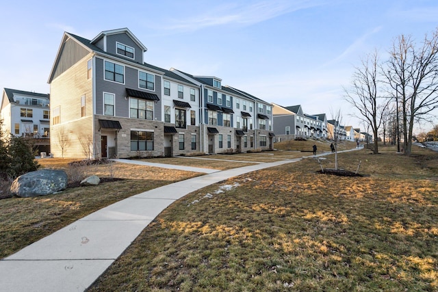 exterior space featuring a residential view