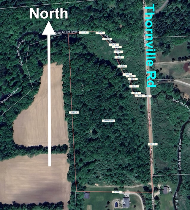 VL Thornville Rd, Metamora MI, 48455 land for sale