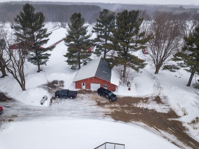 7214 S M 66, Mancelona, MI 49659 - view of snowy aerial view