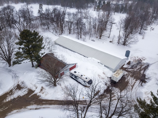 7214 S M 66, Mancelona, MI 49659 - view of snowy aerial view