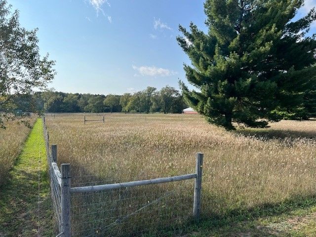 7214 S M 66, Mancelona, MI 49659 - view of yard featuring fence and a rural view