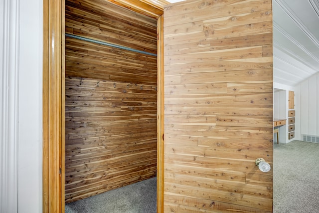 closet with visible vents