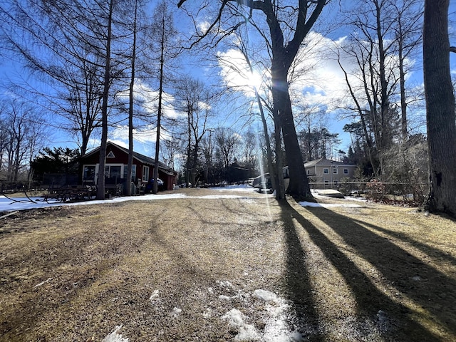 view of road