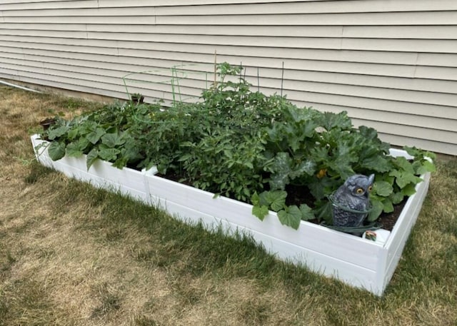 details featuring a vegetable garden